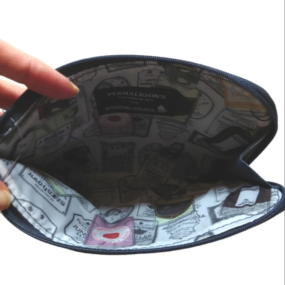 PENHALIGON'S Travel Amenity Kit Toiletry Bag Business Class Singapore Airlines